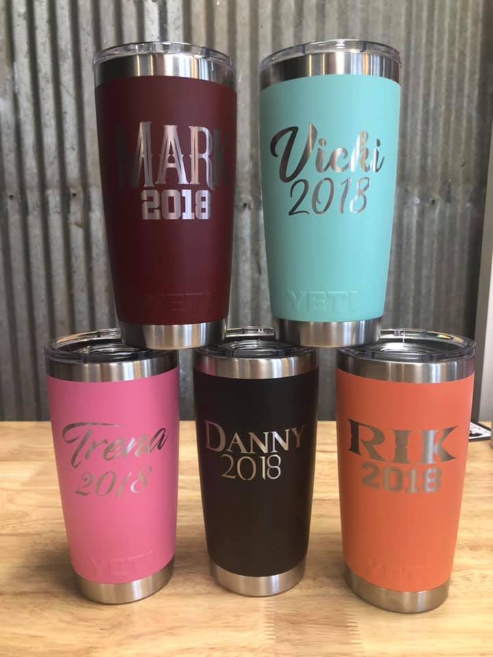 Personalize It, Engraved YETI drinkware & more