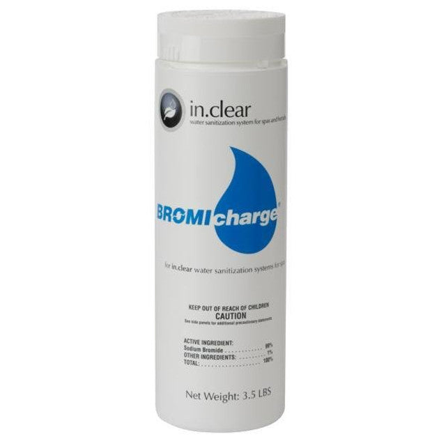 Gecko BromiCharge Sodium Bromide For In.Clear Salt Systems, 3.5# Btl