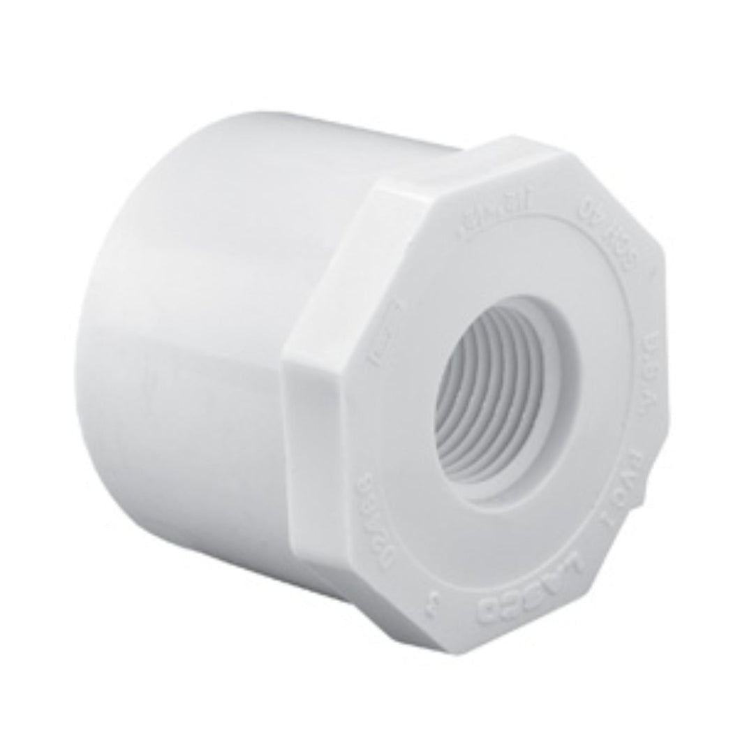 PVC 438-209 Fitting, Reducer, 1.5" Slip x 1/2" Female Inside Thread
