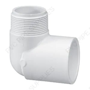PVC 1410-007 Combo Reducing 90 Degree Elbow (insert x socket) 3/4 St Ell