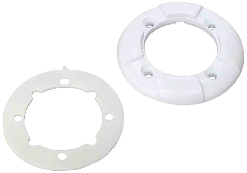 Pentair 620054 Globrite Vinyl Faceplate Kit, Gasket, Screws,White/Blue /Gray Faceplates