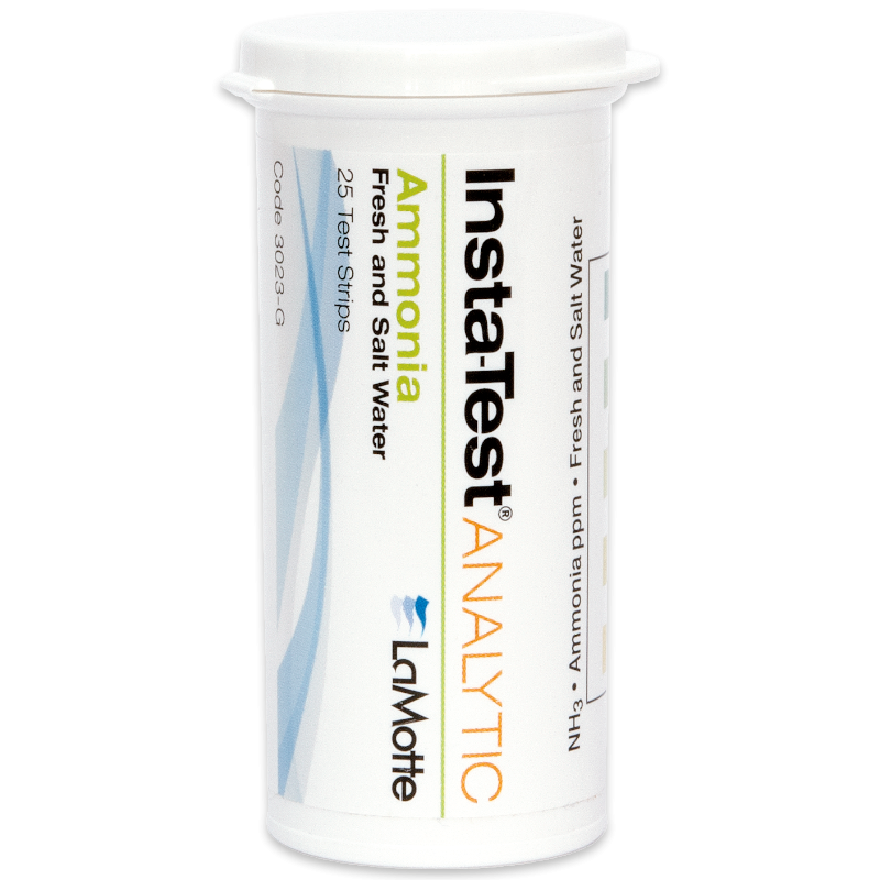 Lamotte 3023-G Insta-Test Ammonia Strips, 25/Btl