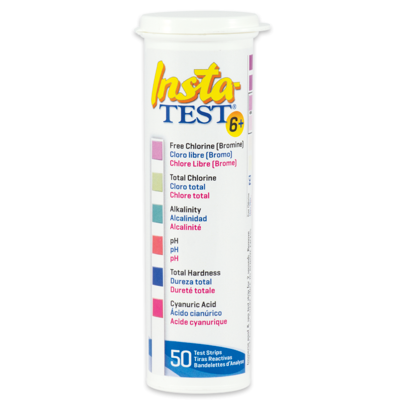 Insta-Test 3028-BC 6 Plus, Multilingual, Blister Carded, 50/Btl