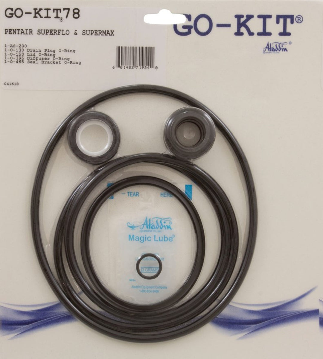 Aladdin Go-Kit78 For Pentair SuperFlo / Supermax