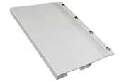 Clayton P4454WA Lambert White Rim Clip - Aluminum 2" Wide