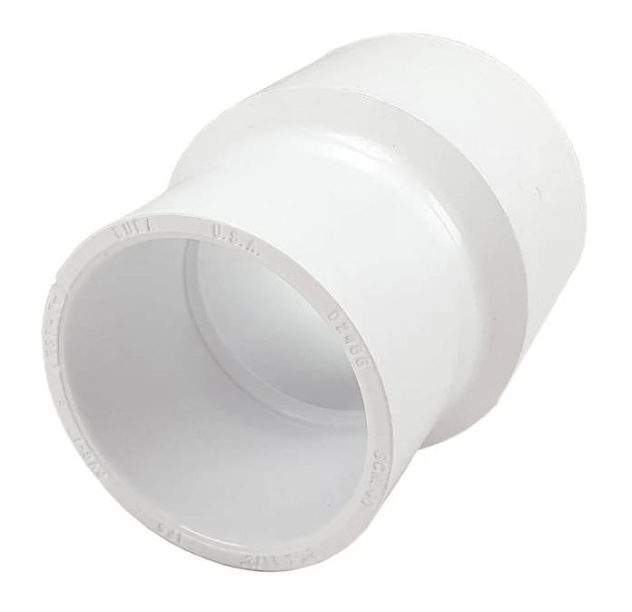 PVC 429-251 2" x 1 1/2" Schedule 40 PVC Coupling Socket