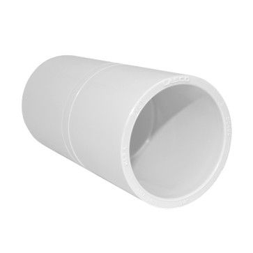 PVC 479-020 Fitting 2" Schedule 40 PVC Coupling Socket, Extra Deep