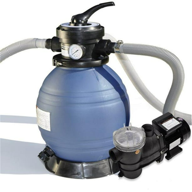Swimline 71233 .3HP ABG System w. Basket - Pool Up To 16ft Rd. <10k G - Req. 42# Sand