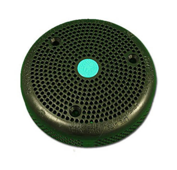 AquaStar 4HP102 Suction Cover VGB, 4HP, 4"Diameter, Black