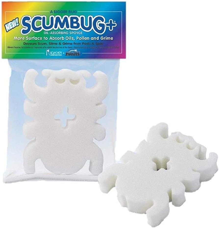Rola-Chem TBPLUS1 Scumbug Plus, More Surface Area To Devour More Scum, Slime & Grime!