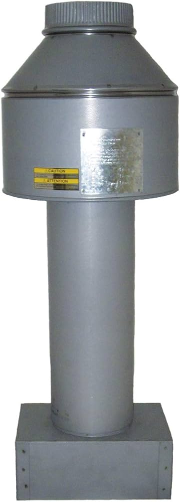 Raypak 009840 8" Indoor Stack Kit 336 & 337 Vent