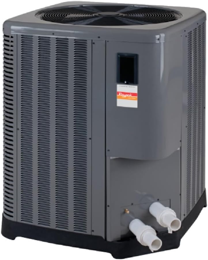 Raypak 8450ti Heat Pump, 140k BTU, DuraSteel Cab/Comp Base/Scroll/Titanium Tube