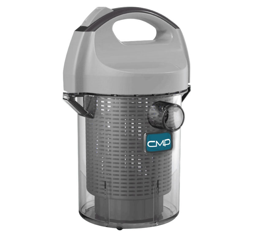 CMP 58309-100-000 Leaf Trap Canister with Basket, 1.5 L, Twist-On Quick Release Lid, 1.5" Hose
