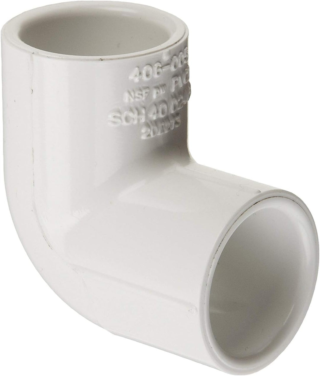 PVC 406-015 Fitting 406-015 1-1/2" Schedule 40 PVC 90 Elbow Socket