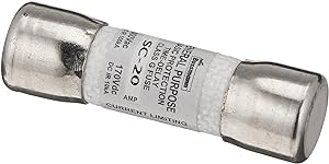 Buss SC-20 Generic 20 Amp Time Delay Fuse - Each