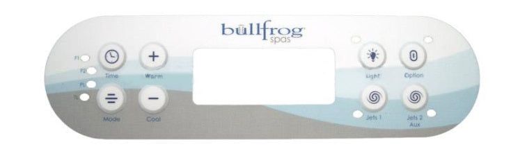 Bullfrog Spas 65-1860 Control Overlay Premier