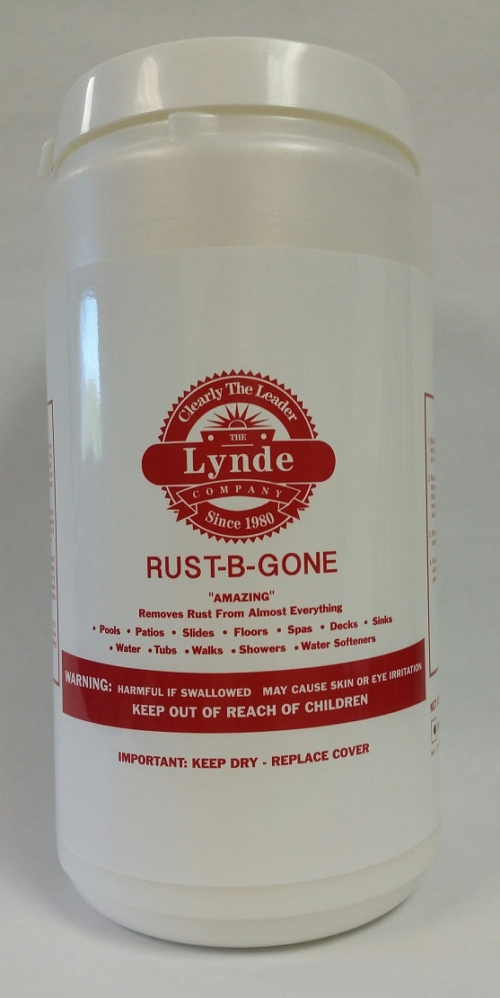 Lynde Rust-B-Gone - Remove Rust From Almost Everything - 5# Jar