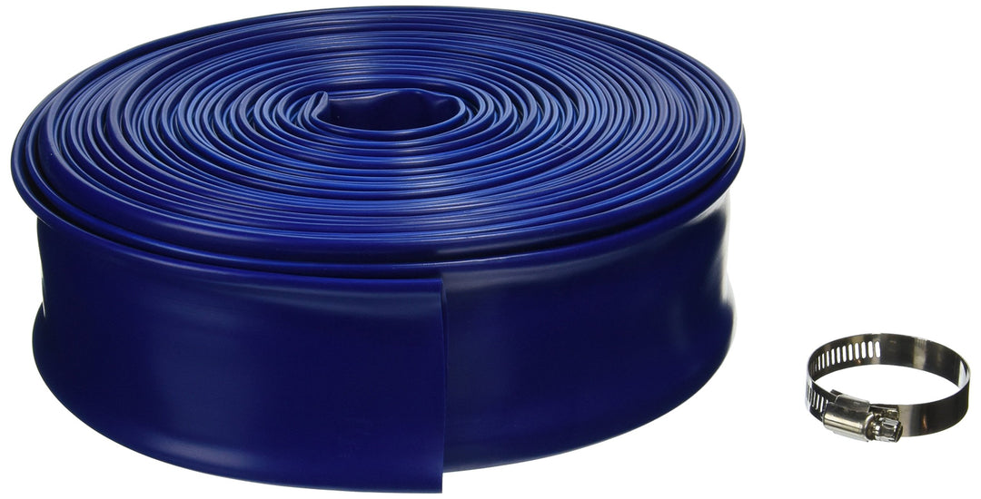 Blue Devil B8257 - Backwash Hose, 2" x 100' W/Clamp, Shrink Bagged