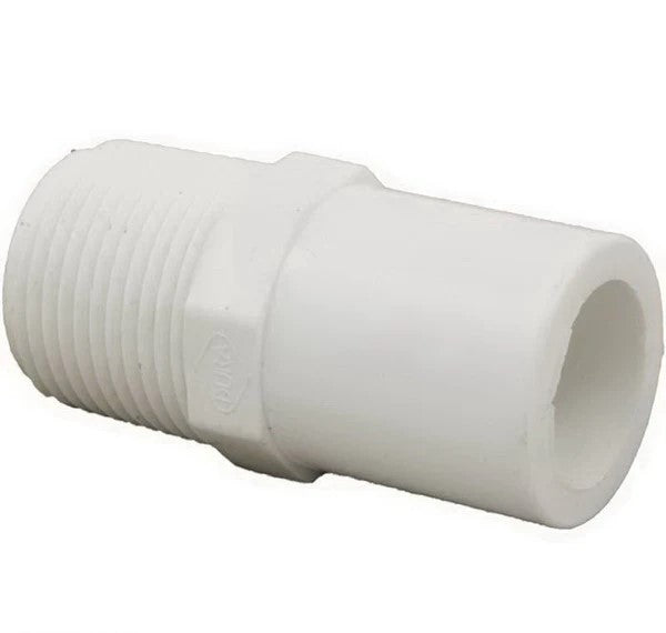 PVC 433-007 PVC Fitting Male Fitting Adapter 3/4" SPG x 3/4" MIPT