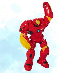 Spinmaster 6038699-HULKIM Dive Characters Hulk Buster Iron Man