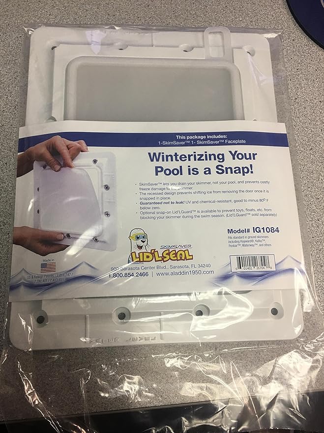 Aladdin IG1084 Faceplate And Lid For IG Standard Skimmer Guard