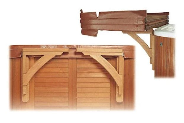A&B Accessories Easy Slider Mahogany - 1 Pair