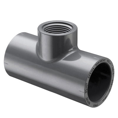 PVC 802-251 2"x2"x1-1/2" SxSxFIPT CPVC TEE