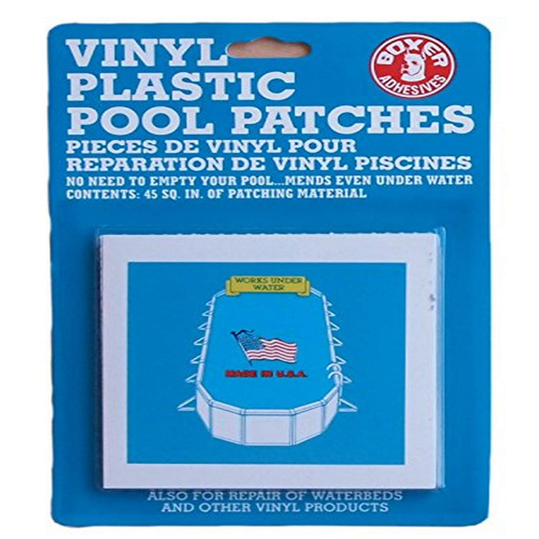 Boxer Adhesives #30 Vinyl Plastic Pool Patches (Tape) 40 sq in. Carded