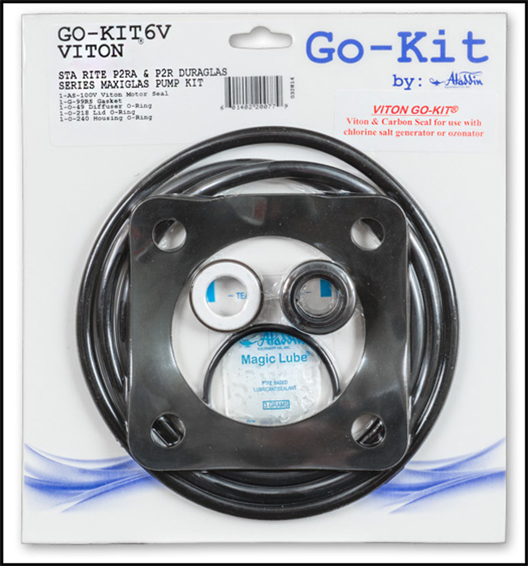 Aladdin Go-Kit6v Viton For Sta-Rite Max-E-Glas / Dura-Glas Pump