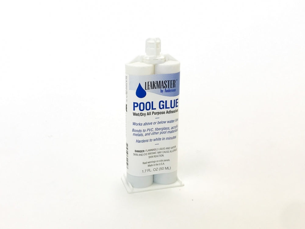 Anderson Manufacturing PG50 Leakmaster Pool Glue, 50ML Two Chamber Cartridge