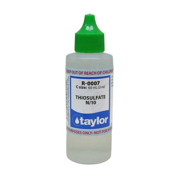 Taylor R-0007-C Thiosulfate #7 N/10 2 Oz