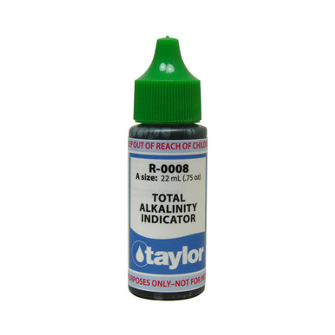 Taylor R-0008-A Total Alkalinity Indicator, .75 oz, Dropper Bottle