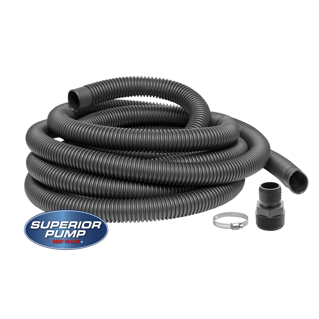 Superior Pump 1-1/4" X 24' Sump Hose Kit