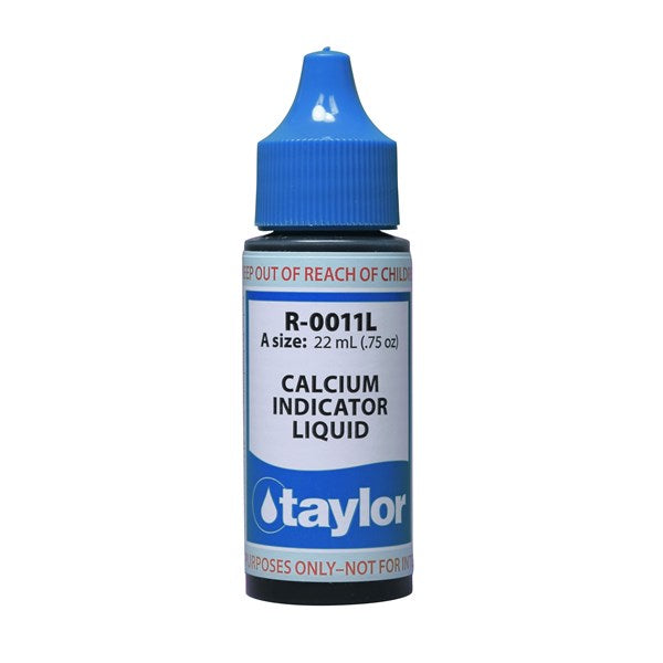 Taylor R-0011L-A Calcium Indicator Liquid, .75 oz, Dropper Bottle