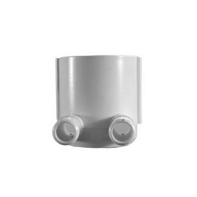 Waterway 672-7360 Manifold PVC, 2"S x Dead End x (2) 3/4"SB Ports