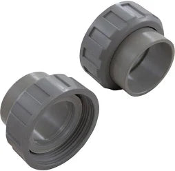 CMP 21063-801-000 Set Of Gray 2" Half Union PVC Nut & O-Rings For Raypak Heaters (006723F)