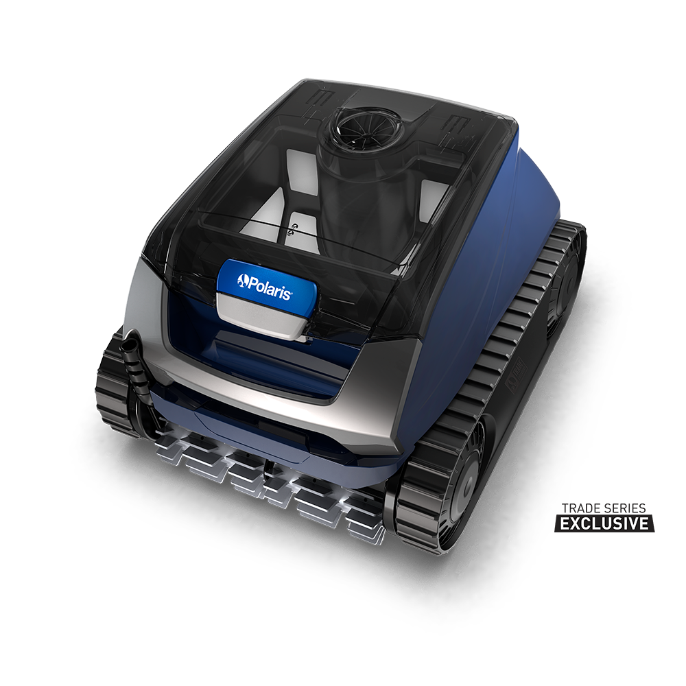 Polaris Epic 8640 Robotic Pool Cleaner <=50' Pools - 2 Year Warranty - Includes Rolling Caddy
