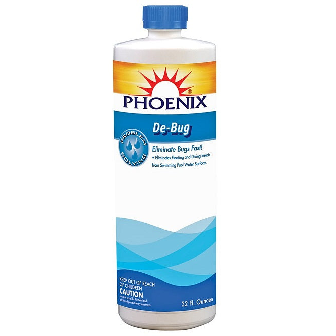 Lynde Phoenix De-Bug - Eliminates Floating & Diving Insects From Water Surfaces - 1qt Btl
