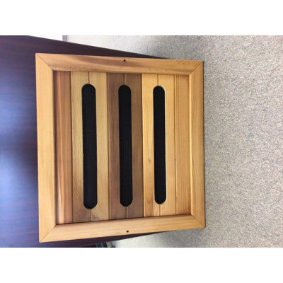 Arctic Spas GAZ-128670 Cabinet, Vented & Screened Summer Door, Cedar