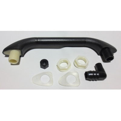 Arctic Spas INS-104865 Part, Shell Mounted Handrail & Integrated Handrail Waterfall, Black