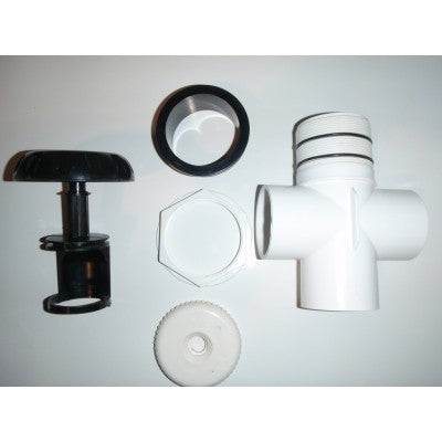 Arctic Spas JET-109400 Valve, Large Water Diverter, Complete Assy, Black Rounded/Notched