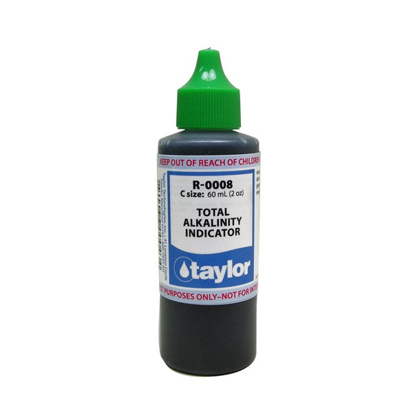 Taylor R-0008-C Total Alkalinity Indicator, 2 oz, Dropper Bottle