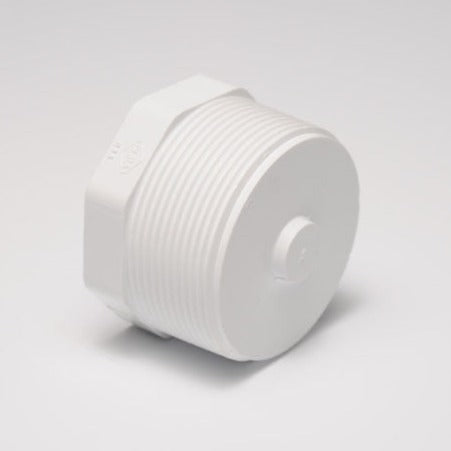 PVC 450-007 PVC Fitting .75" Male Pipe Thread Sch40 PVC Plug
