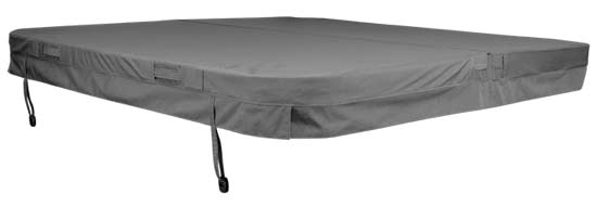 Arctic Spas WSC-100055 Cover Skin, Weather Shield Cover Skin 8' Grey