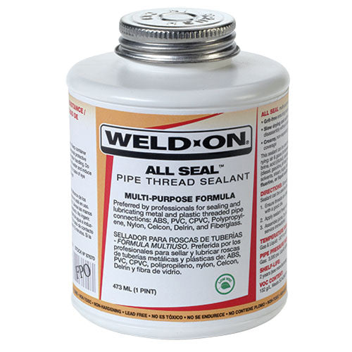 IPS Corp. 87660 Weld-On All Seal Thread Sealant For Gas & Water Thread Sealing - 1/4 P