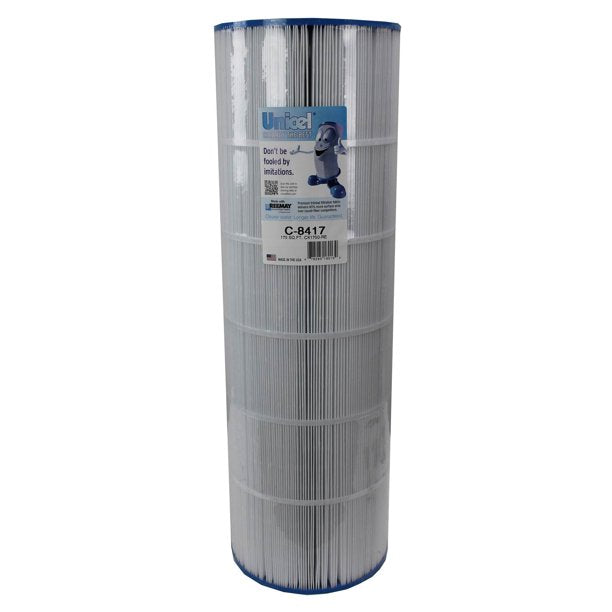 C-8417 - Unicel 175 Sq.Ft. C1750RE/PXC-150/C1900RE Filter, 8-15/16x28-3/16", 4" Open Ends