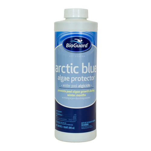 Bioguard Arctic Blue Algae Protector Winter Pool Algicide 1 Quart Bottle