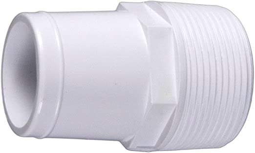 CMP 21093-150-000 Hose Adapter (1.5in MIP x 1.5in Hose) White - SPX1091Z14