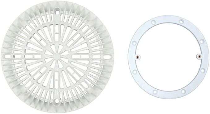 CMP 25548-000-000 8" Galaxy cover, ring, gasket, screws white