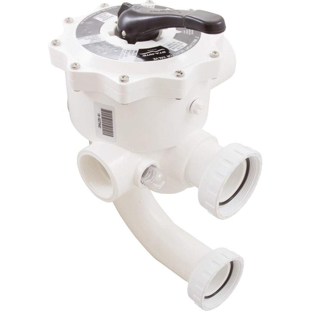 Pentair 18201-0300 Multiport Valve, Pent System 3 DE, 2" ABS, w/Unions, 6 Pos